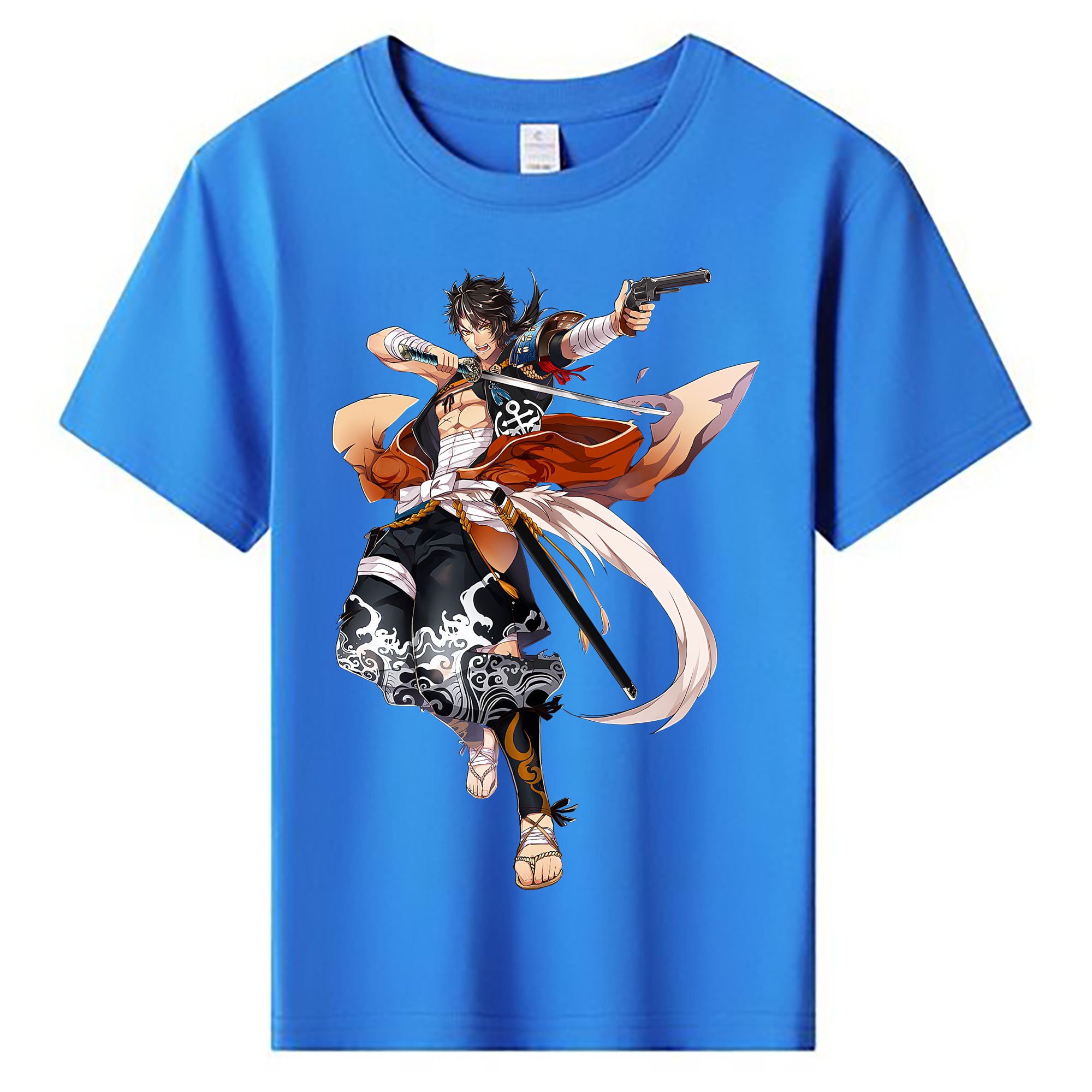 （画像用） 刀剣乱舞 Touken Ranbu 綿100％キッズTシャツ（フロントプリント）